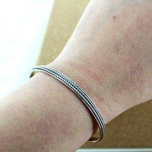 925 Sterling cuff bracelet